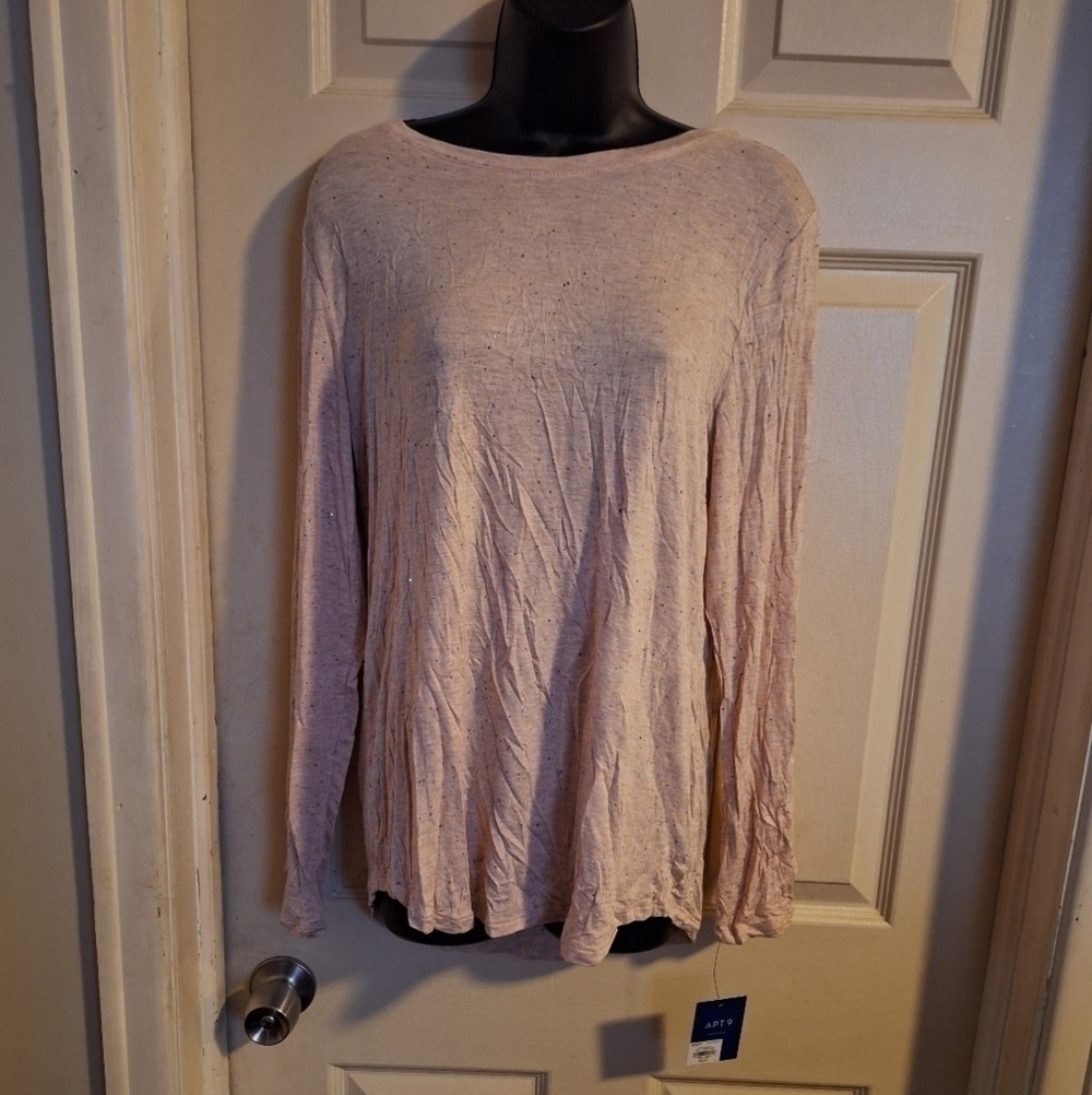 Apt 9 long sleeve blouse size Medium